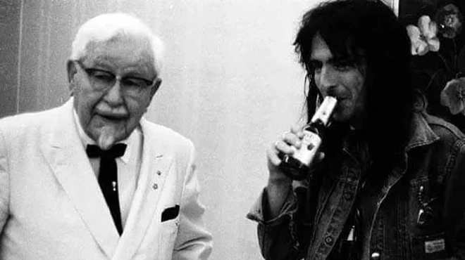 Image: Col Sanders and the Finger Lickers