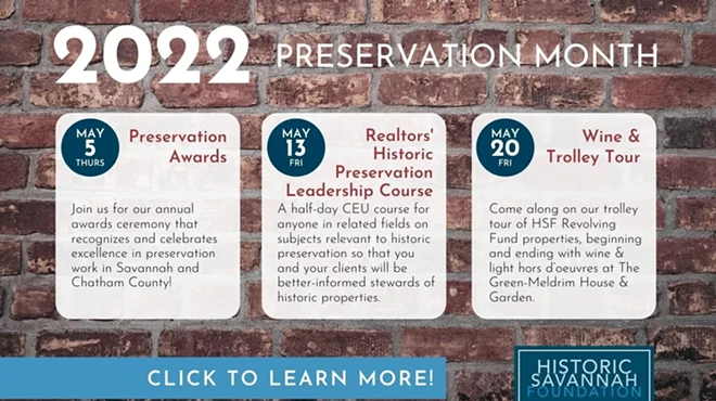 Image: Annual Historic Preservation Awards presented by Historic Savannah Foundation