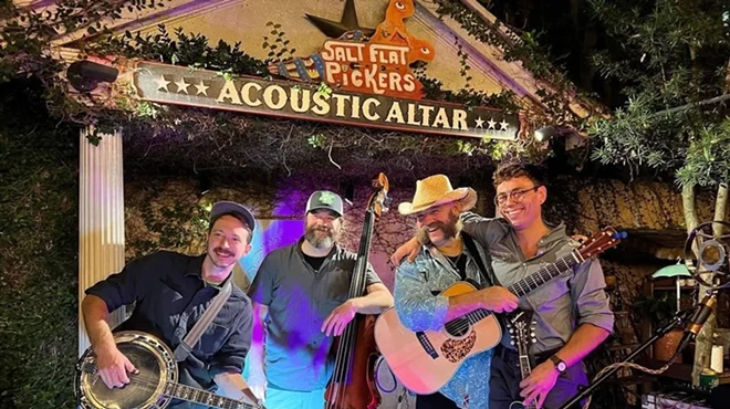 Image: Bluegrass First Friday with The Salt Flat Pickers