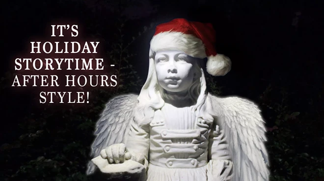 Image: Bonaventure Cemetery After Dark (XMAS Weekend)