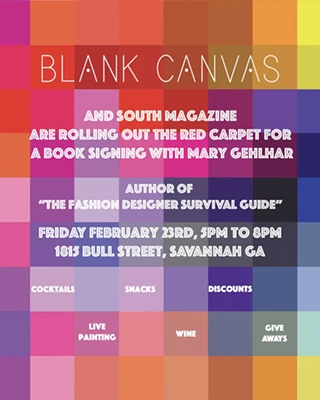 Image: Book signing with Mary Gehlhar author of "The Fashion Designer Survival Guide