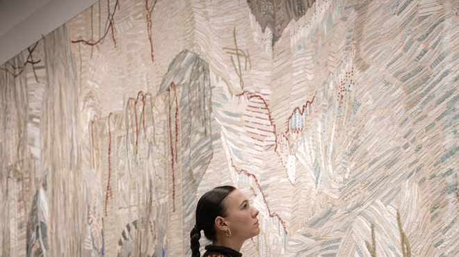 Image: Chambre de Soie (An evening in the silk room) at SCAD MOA