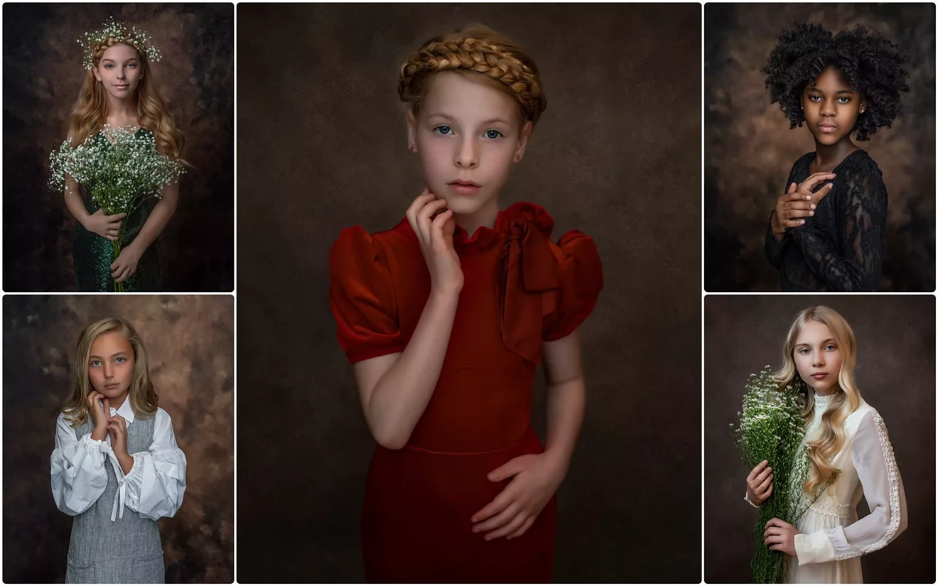 Children/Teen/Tween Painted Heirloom Portrait