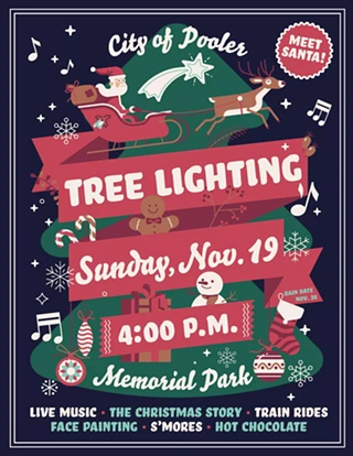 Image: City of Pooler Tree Lighting