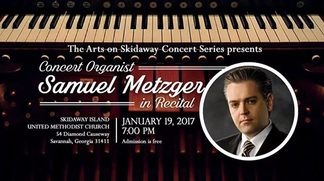Image: Concert Organist Samuel Metzger in Recital @Skidaway Island UMC