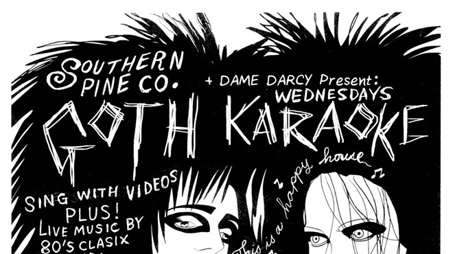 Image: Dame Darcy Wednesdays "Goth Karaoke"