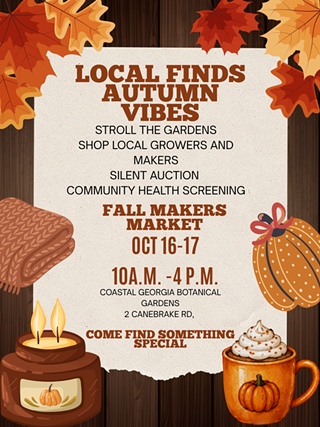 Image: Fall Makers Market at the Gardens