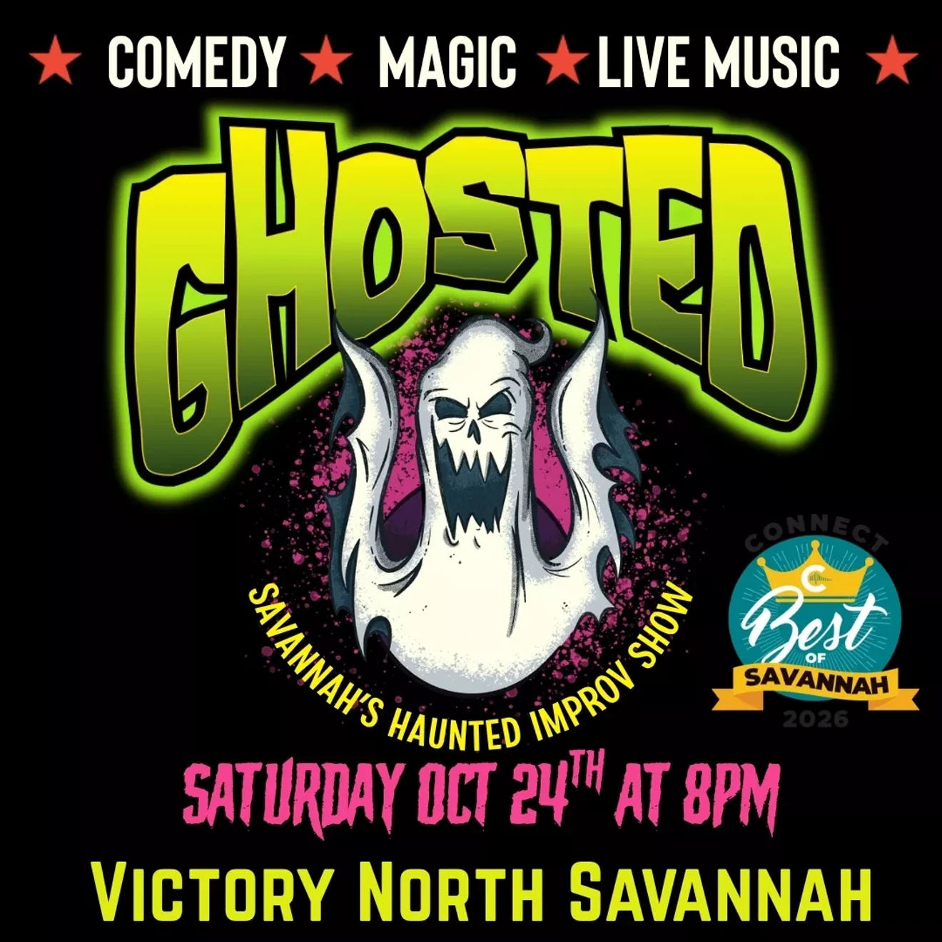 Ghosted: Savannah's Haunted Improv Show