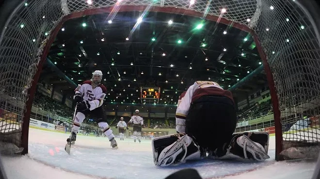 Image: Hard hits and slap shots: Hockey Classic celebrates 20 years