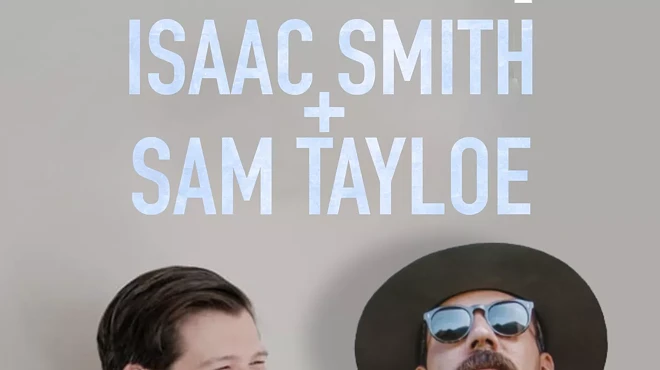Image: Isaac Smith + Sam Tayloe (of Time Sawyer) @ The Roasting Room