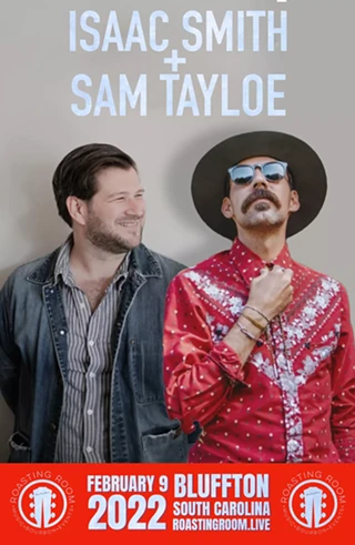 Image: Isaac Smith + Sam Tayloe (of Time Sawyer) @ The Roasting Room