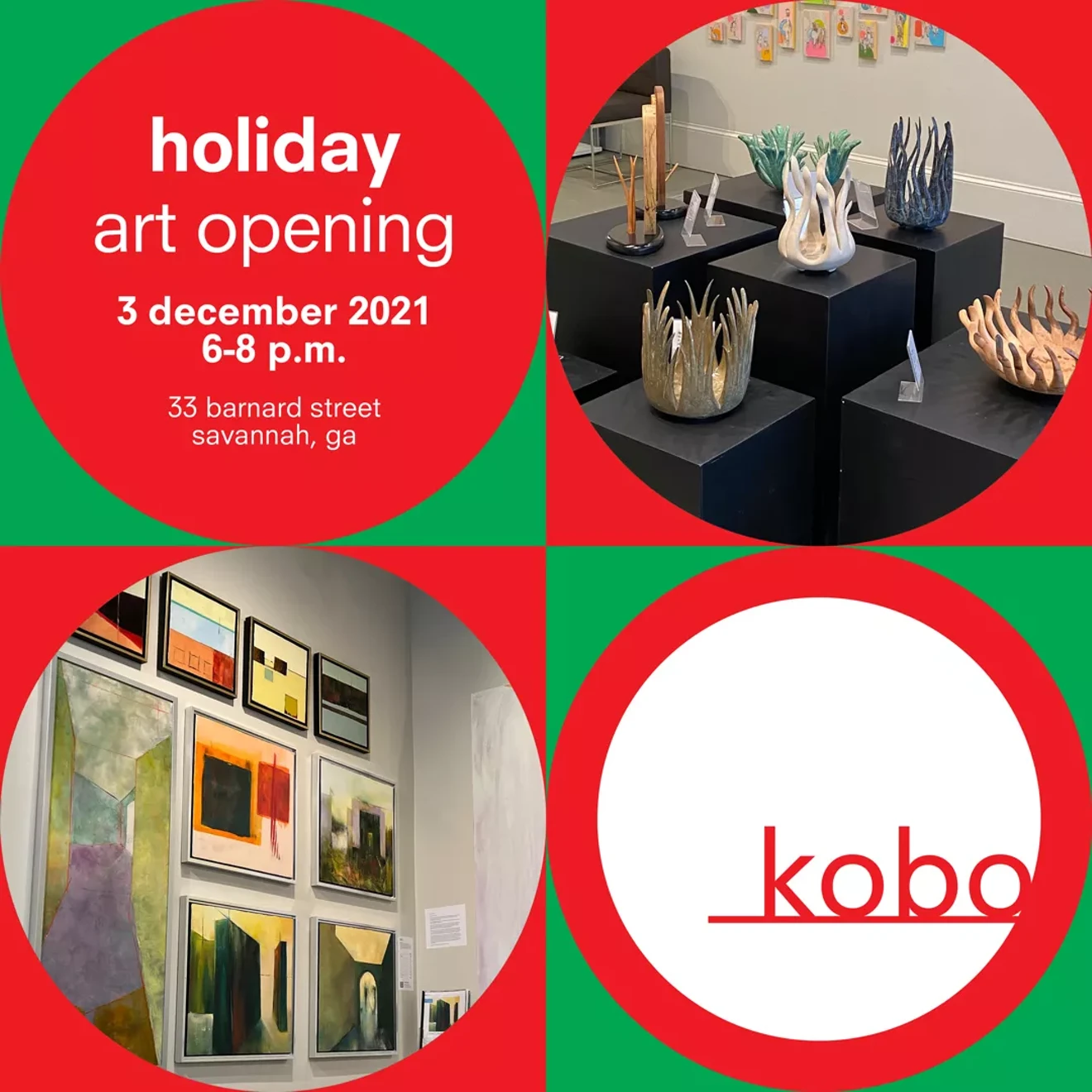 Kobo Gallery Holiday Art Opening