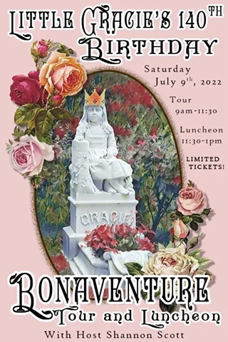Image: Little Gracie's 140th Birthday Tour & Luncheon w/Shannon Scott