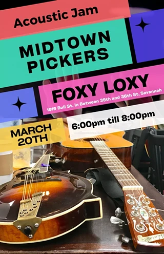 Image: Midtown Pickers Acoustic Jam Session