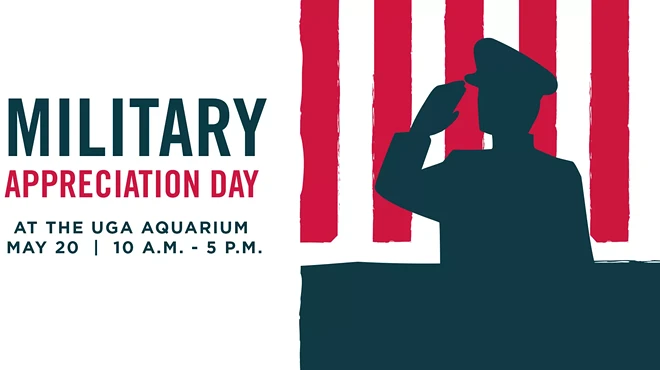 Image: Military Appreciation Day at the UGA Aquarium