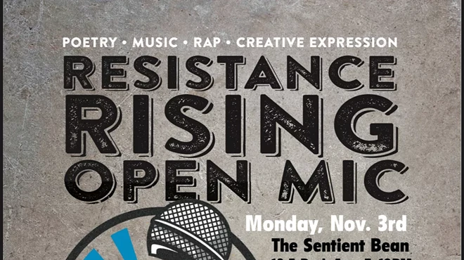 Image: Resistance Rising Open Mic Night