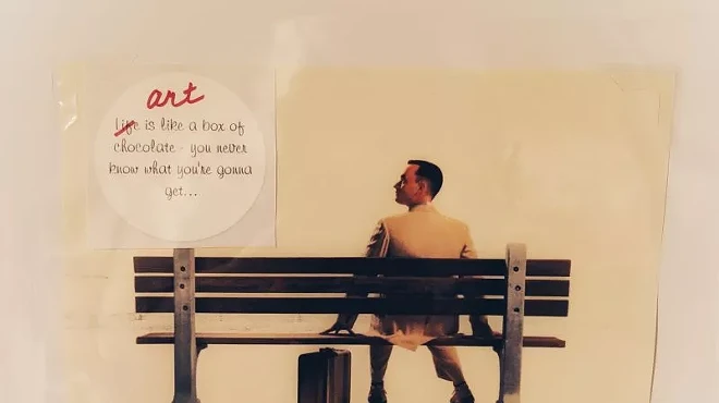 Image: Savannah Art Association celebrates Forrest Gump&rsquo;s 25th
