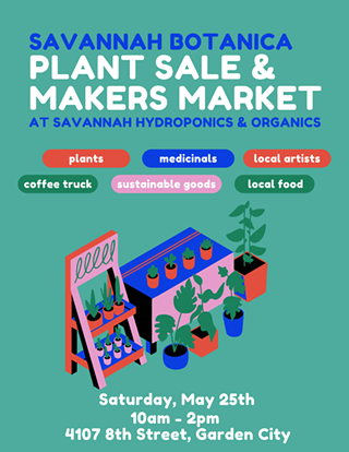 Image: Savannah Botanica Plant Sale & Makers Market