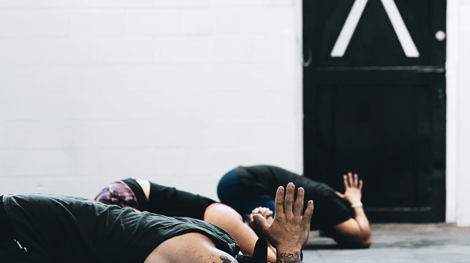 Image: Sip & Stretch w/ Motion Massage Savannah