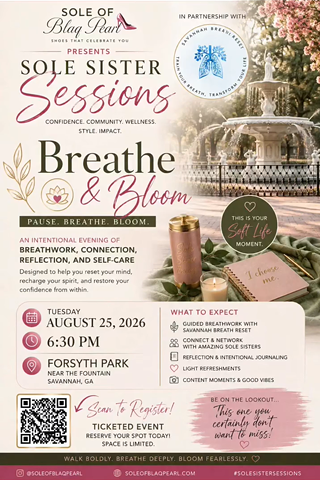 Image: Sole Sister Sessions: Breathe & Bloom