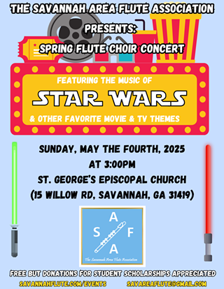 Image: Star Wars & More Flute Choir Concert
